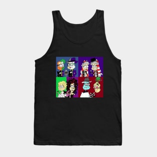 Bat Minute - Logo Collage Tank Top